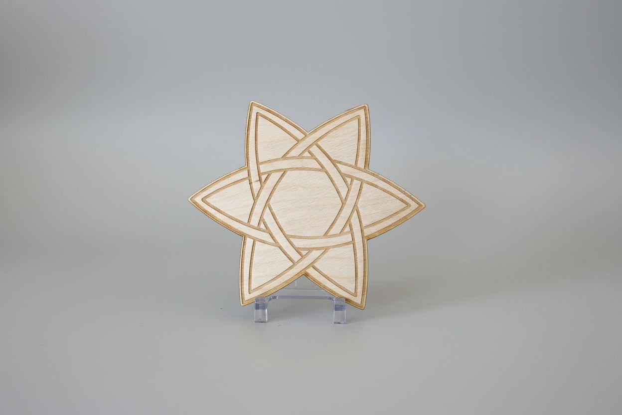 Celtic Star Crystal Grid