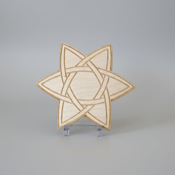 Celtic Star Crystal Grid