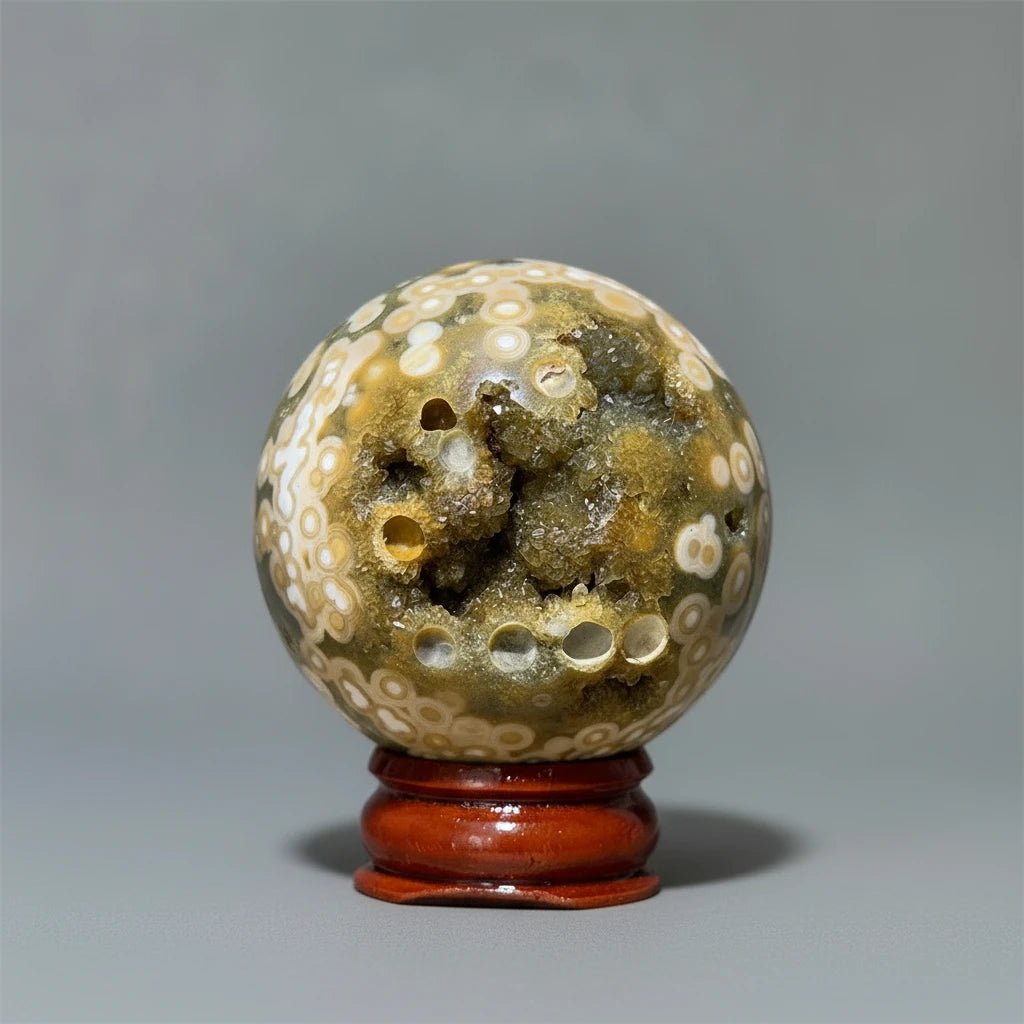 Ocean Jasper Sphere
